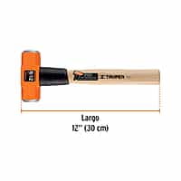 marro-octagonal-2-5-lb-mango-de-madera-12-truper-md-2-5m-17045