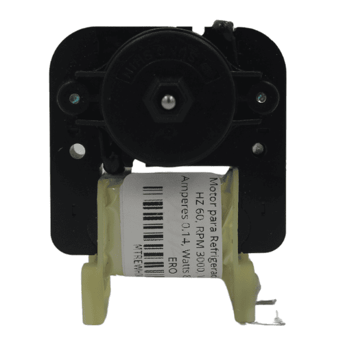 Motor para Refrigerador Domestico HZ 60, RPM 3000, Voltaje 115, Amperes 0.14, Watts 8, MTREWH004 ERO