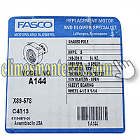 Motor Blower Fasco, 1/40Hp, 208-230V, 3000 Rpm, Cw - A144