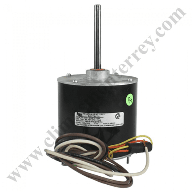 Motor Condensador Cerrado 1/3HP, 1075Rpm, 1 Velocidad, Flecha 1/2Pulgadas, 220V, Reversible, Balero, McMillan