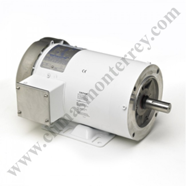 Motor Marathon Lavable 3/4 Hp, 1200 Rpm, 3 Fases, 3.1-3/1.5 Amps, 208-230/460 V, Armazon 56C, Base Rigida - 056T11V5377