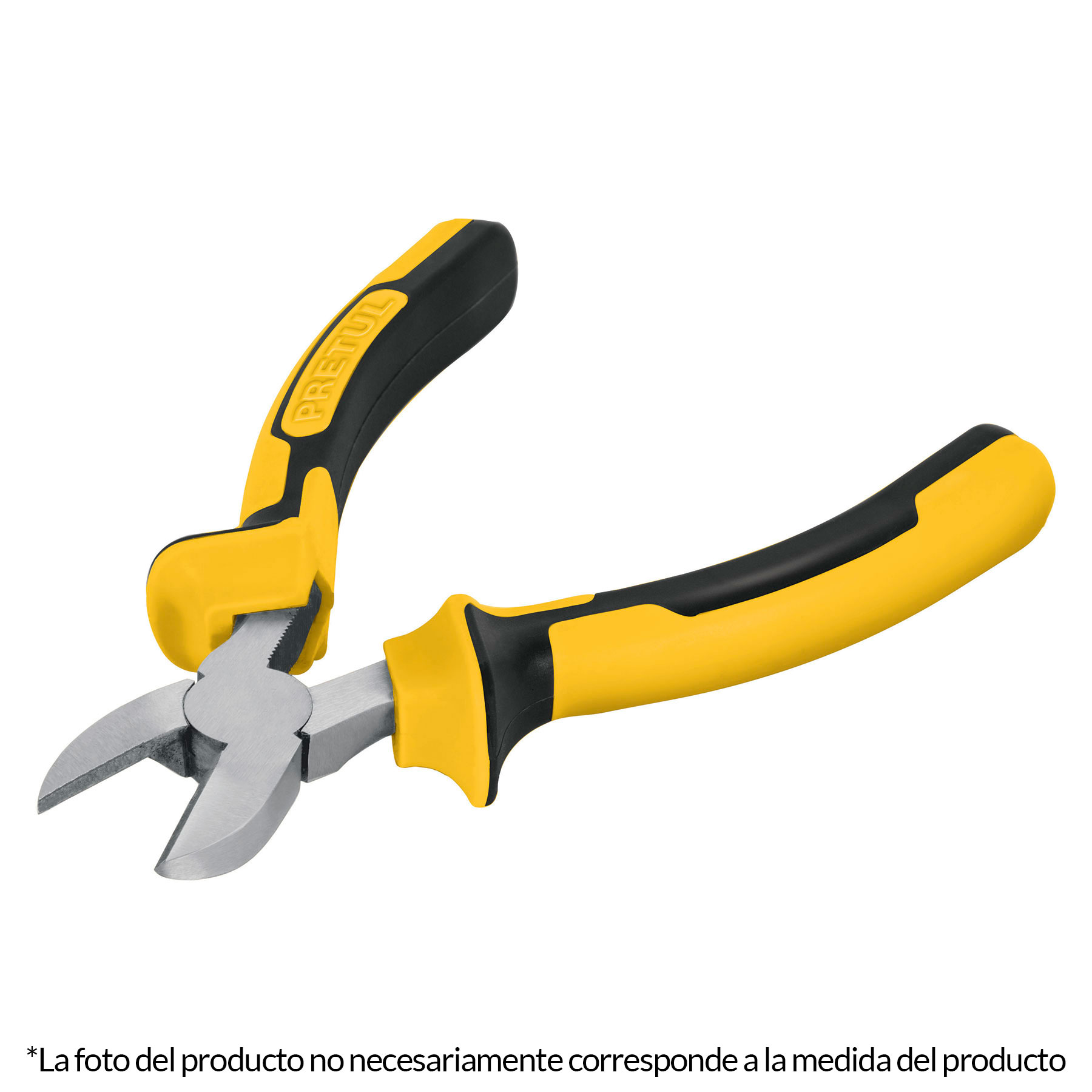 Pinza corte diagonal 6', mango comfort grip, Pretul - PCD-6PX / 22675