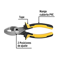 Pinza de chofer 6', mango comfort grip, Pretul - PCH-6PX / 22672