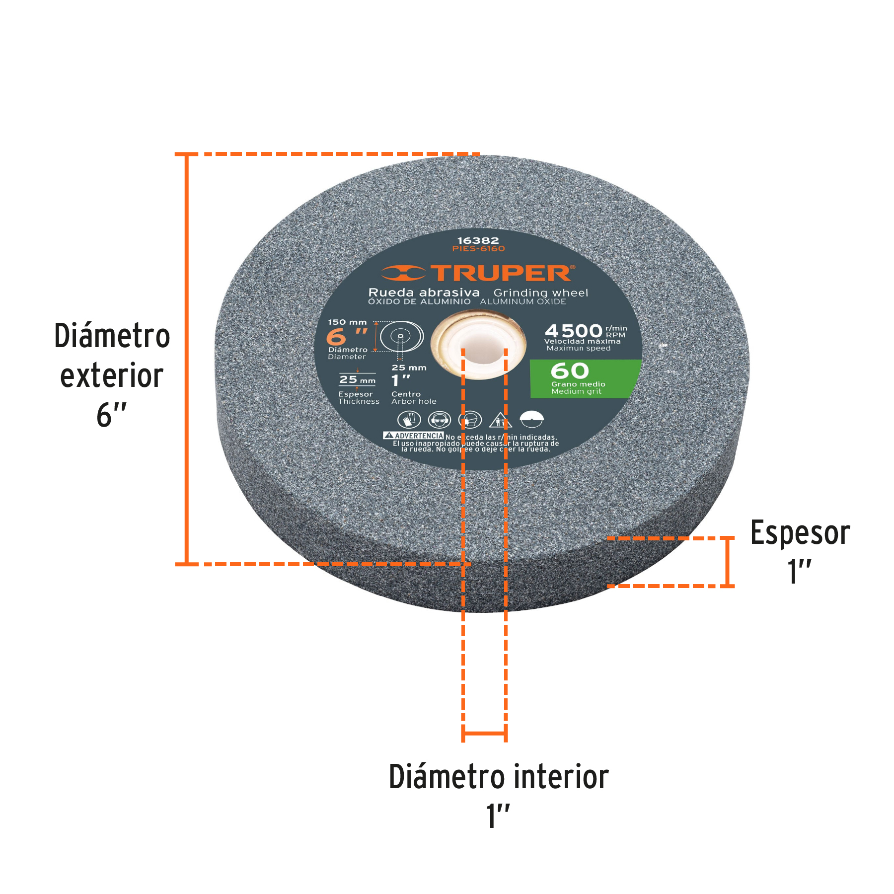 piedra-para-esmeril-6-x-1-óxido-de-aluminio-grano-60-pies-6160-16382