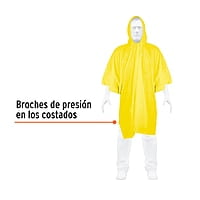 Poncho unitalla, espesor 0.25mm, PVC - PONCHO / 14412