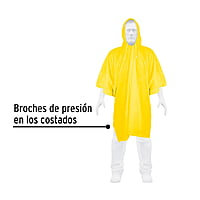 Poncho unitalla, PVC,0.10 mm, Pretul - PONCHO-P / 21541