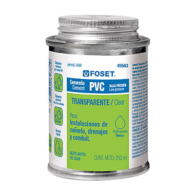 Cemento para PVC, bote 250 ml - PPVC-250 / 49563