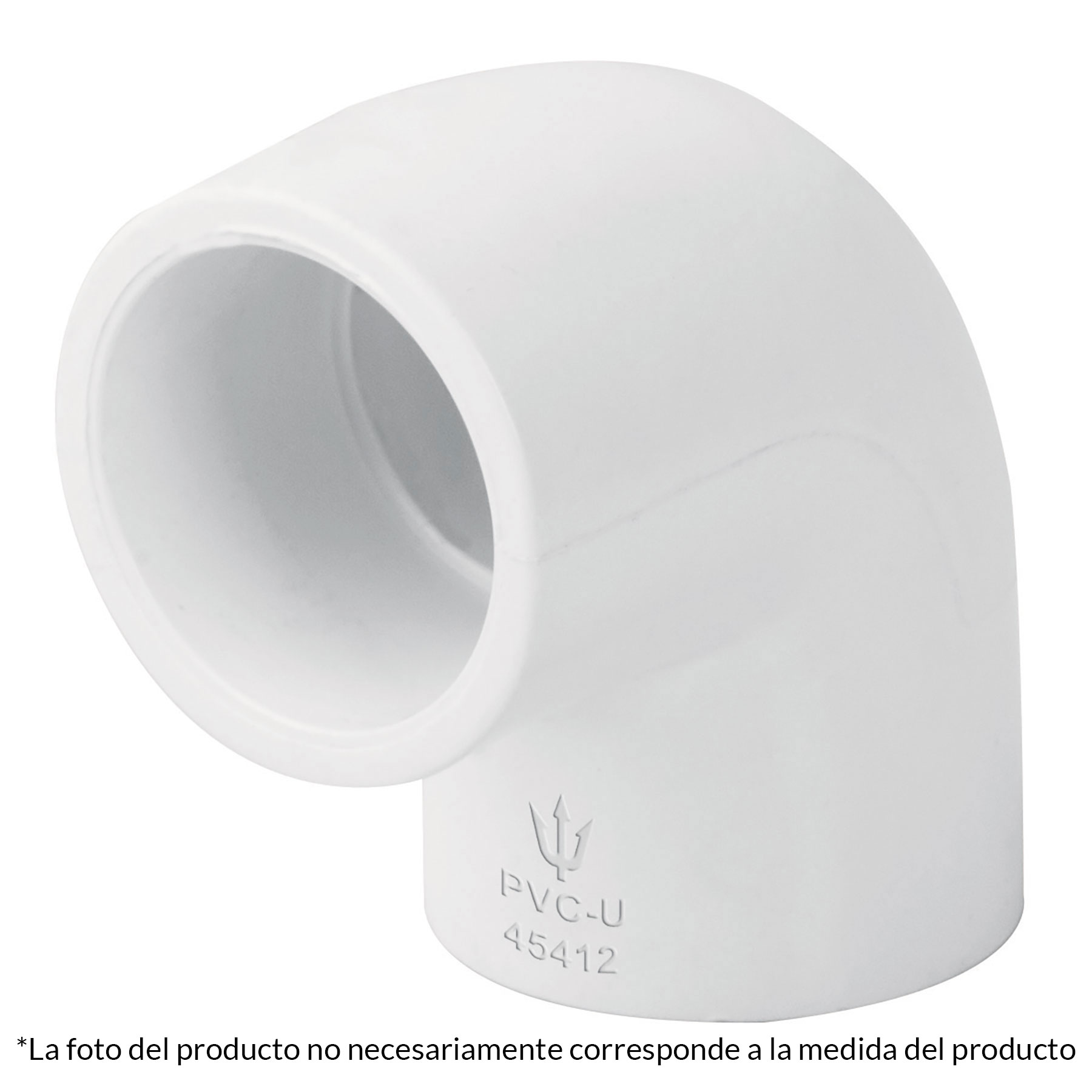 Codo 90° de PVC, 1' - PVC-563 / 45413