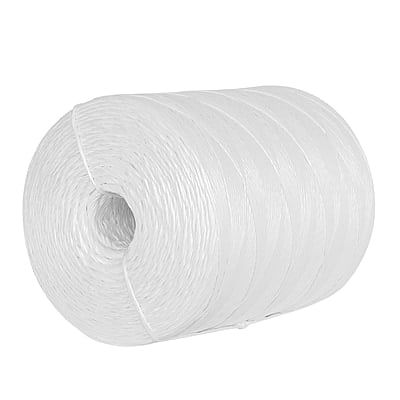 Rollo de rafia de 2045 m color blanco calibre 2.2 g/m - RAF-245 / 45037