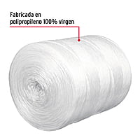 Rollo de rafia de 1125 m color blanco calibre 3.8 g/m 45038 - RAF-445