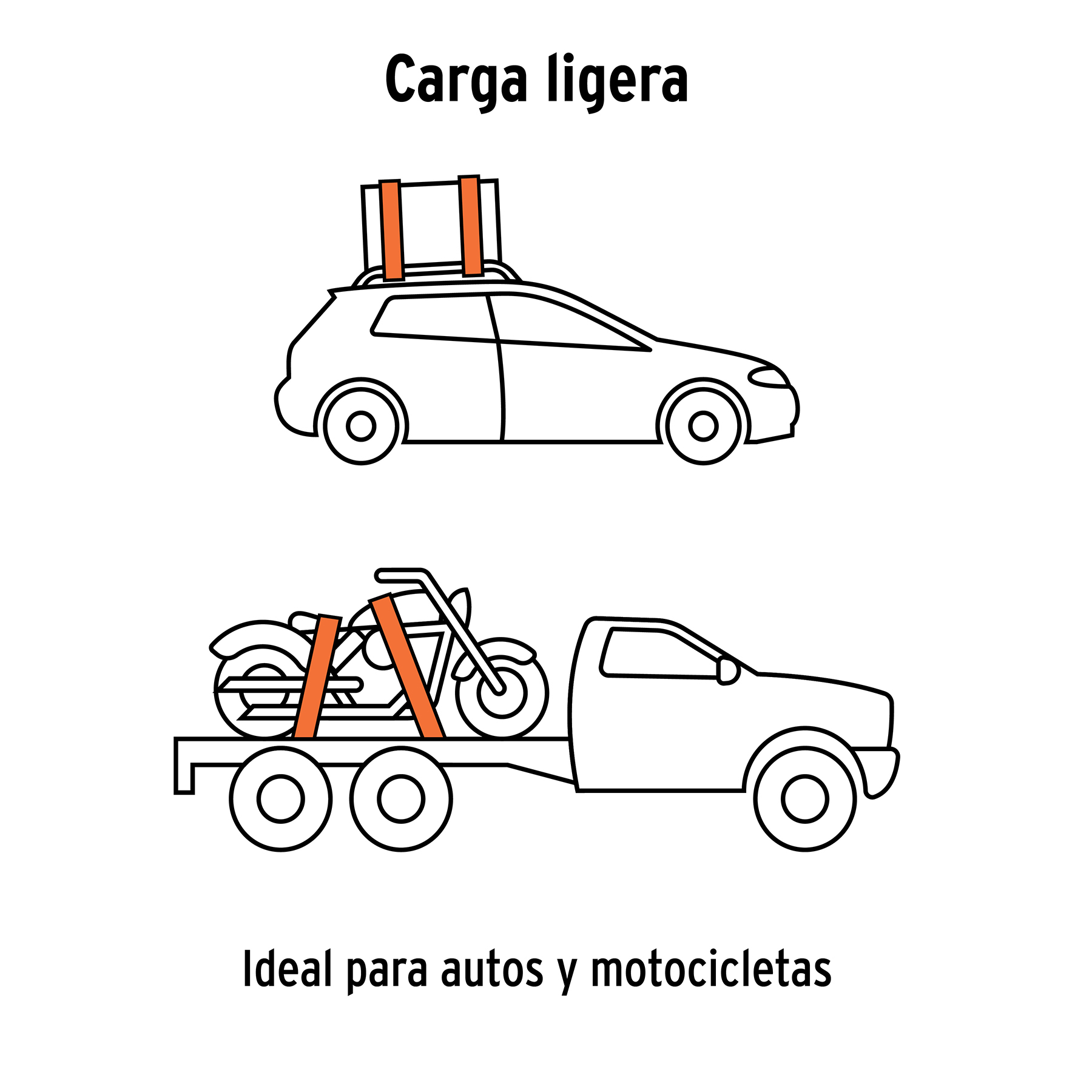 Sujetadores con matraca, carga máxima 675 kg, 2 piezas - SU-675R / 19281