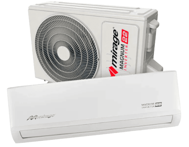 SET Minisplit Inverter Mirage Magnum 18, de 3, frio/calor 220- SETCMC361V