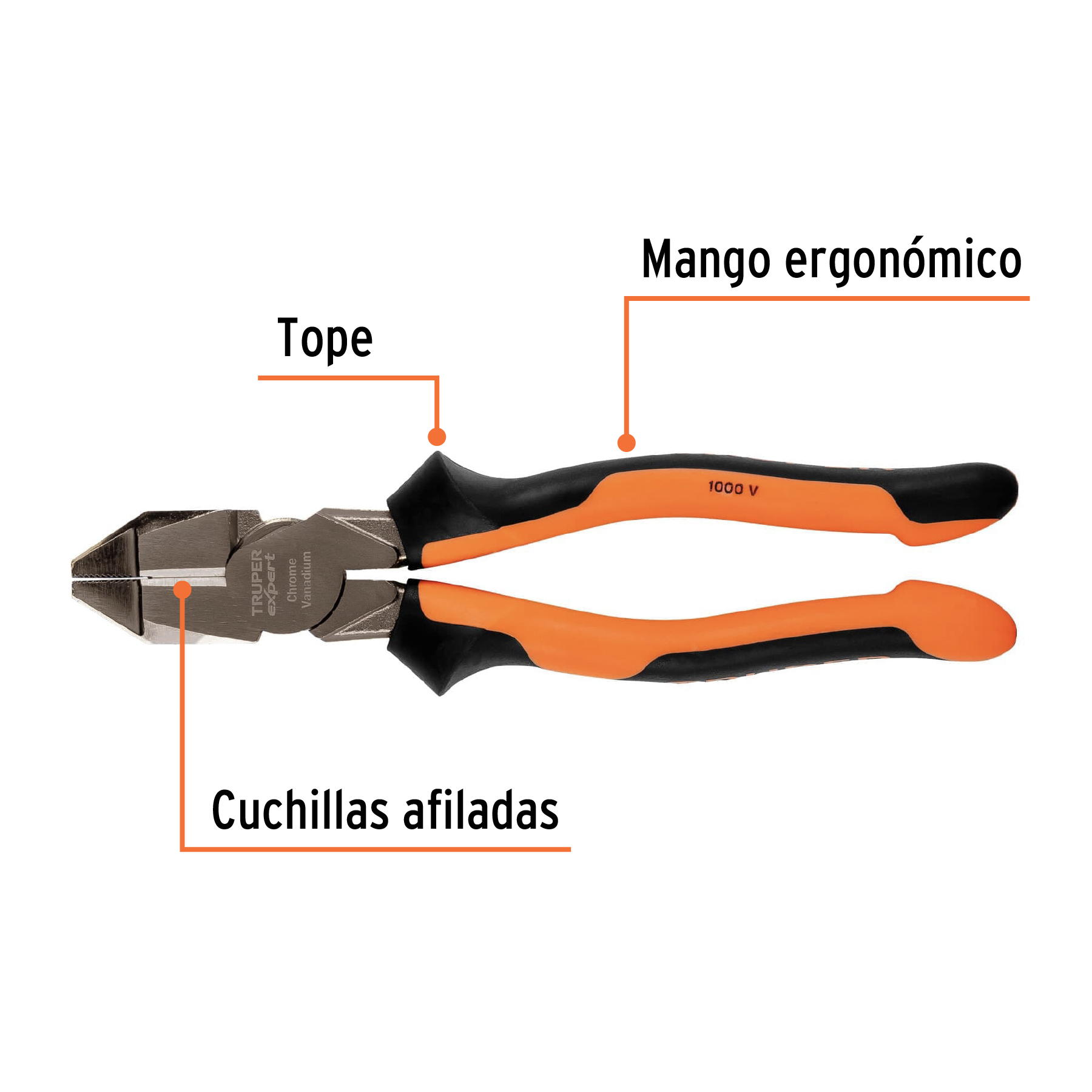 pinza-de-electricista-profesional-9-mango-comfort-grip-t200-9x-12351