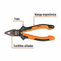 Pinza de electricista 6', mango comfort grip - T201-6X / 12347