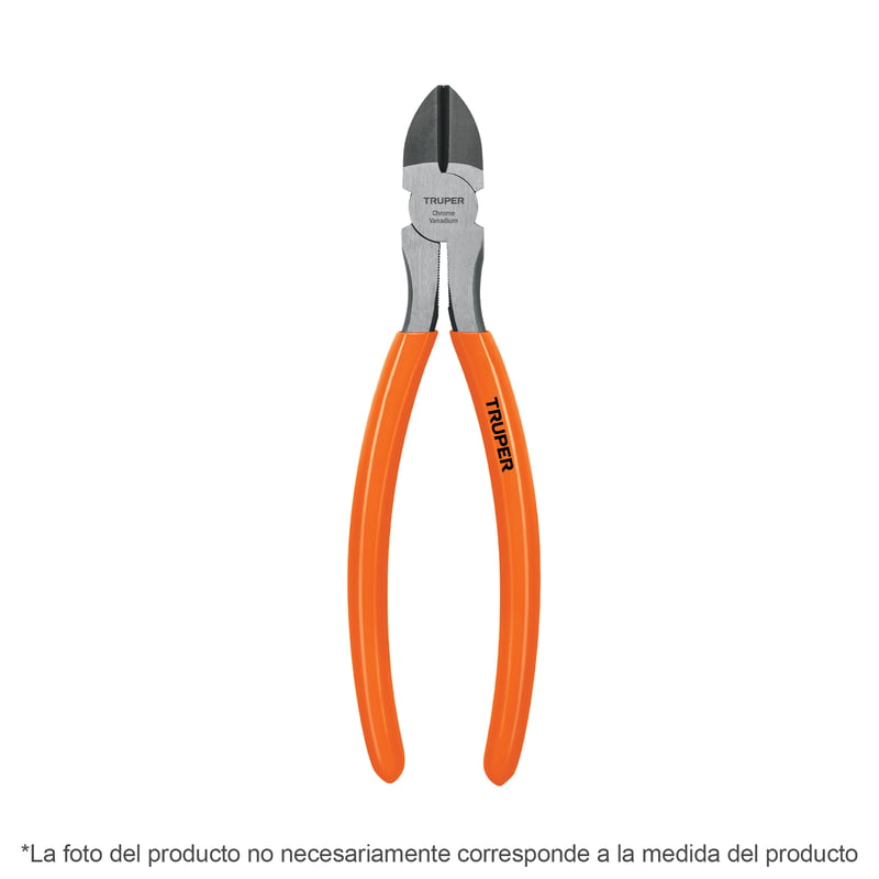 Pinza corte diagonal 7', mango de PVC - T202-7 / 17313