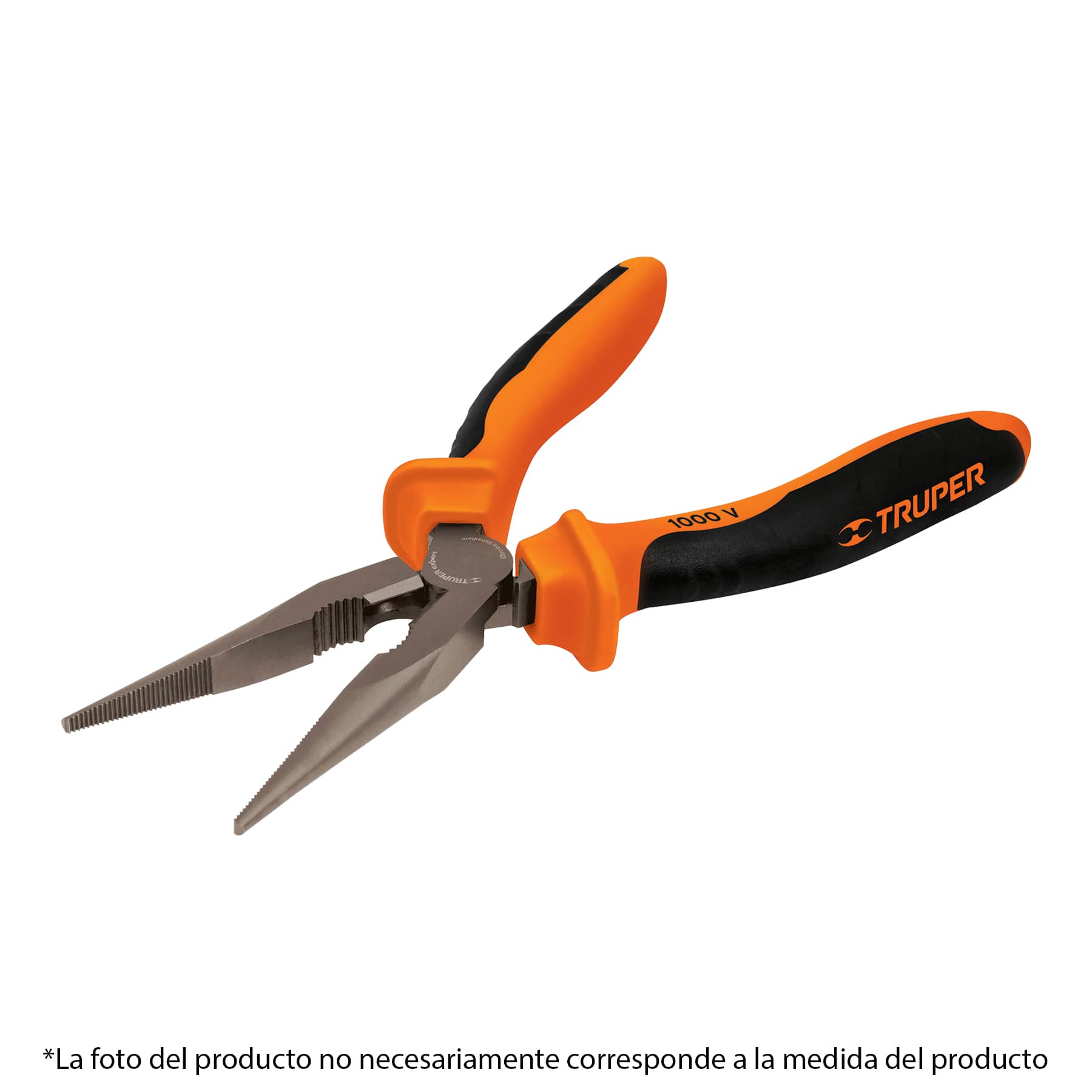 Pinza punta y corte 7', mango comfort grip - T203-7X / 12348