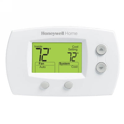 Thermostato Digital No Programable 2 Etapas Frio 24V Honeywell - TH5220D-1003