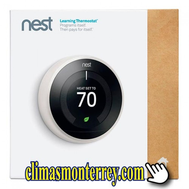 Termostato Nest 3Rd Generacion White - T3017Us