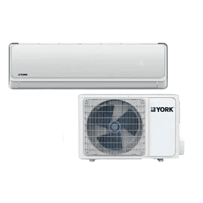 Set Minisplit Inverter York 1.5 Tonelada 16 SEER Solo Frio 220/1/60 - YHJE18ZJ6AXBORX