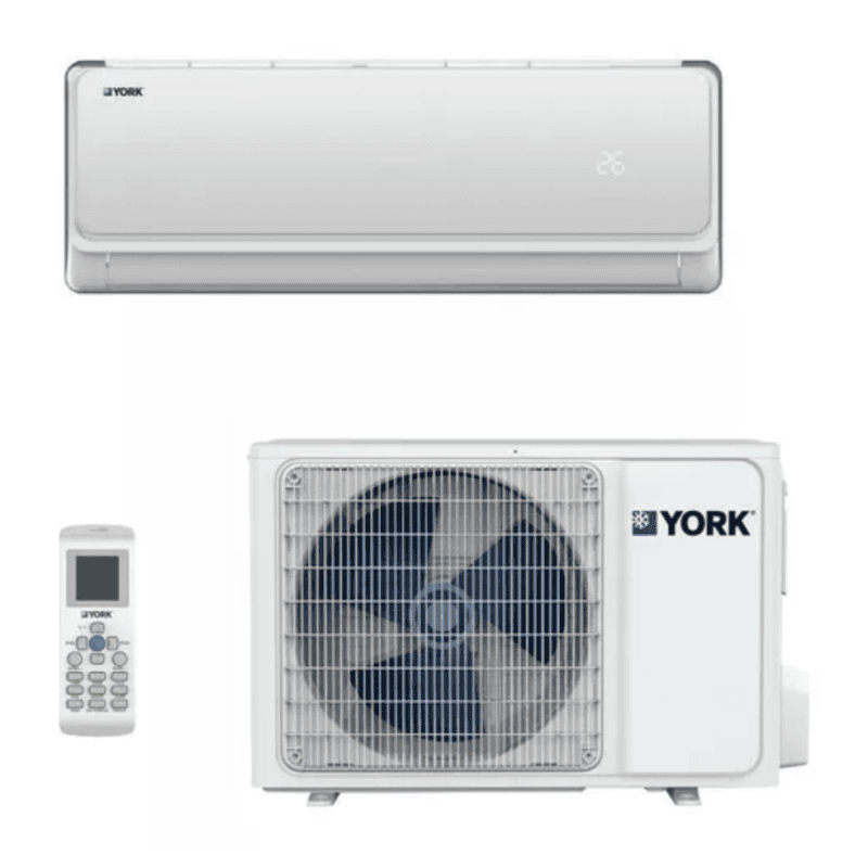 Set Mini Split 1.5 Ton Heat Pump 220/1/60hz R-410A Inverter YHKE18ZJ6AXBORX