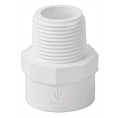 Adaptador macho de PVC 1' - PVC-613 / 45431