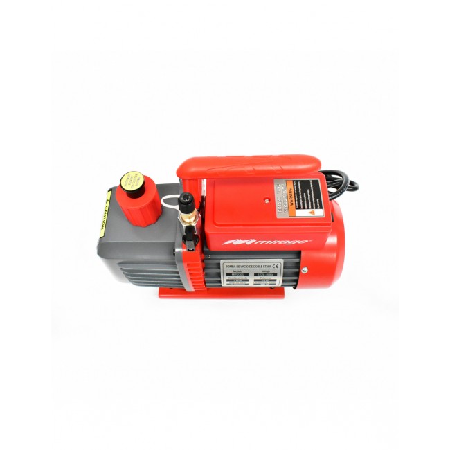 Bomba de vacio 3CFM, 1/3 HP, 2 etapas,110V con válvula anti retorno Mirage, 18011 - MVP230S