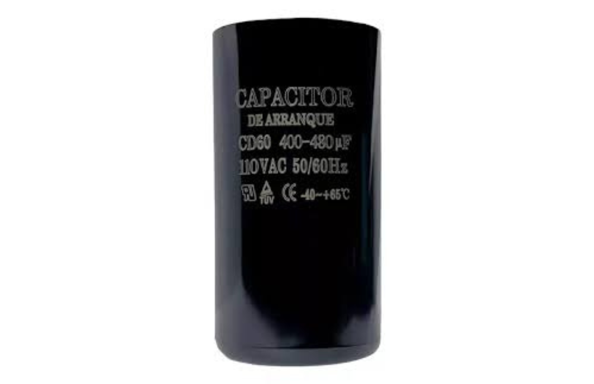 Capacitor Arranque 400-480 Mf 110 Vac - 400-480-110V