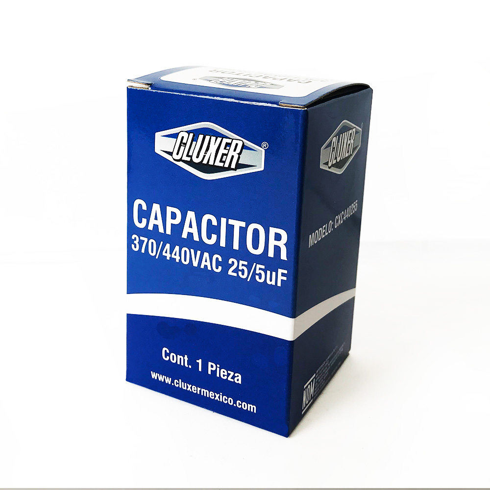 Capacitor De Trabajo 25/5 Mf / Cluxer - CXC440255