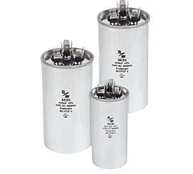 Capacitor Doble 60/5 Mf 440 Vac +/- 5% - Se101