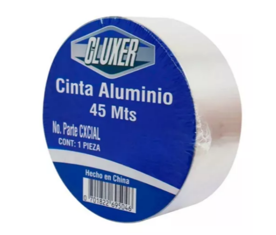 Cinta De Aluminio  2X50X60 Yd / Cluxer - CXCIAL