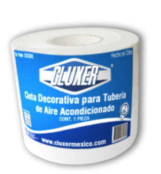 Cinta Decorativa Blanca Para Tubería De Aire Acondicionado / Cluxer - CXCIDEB