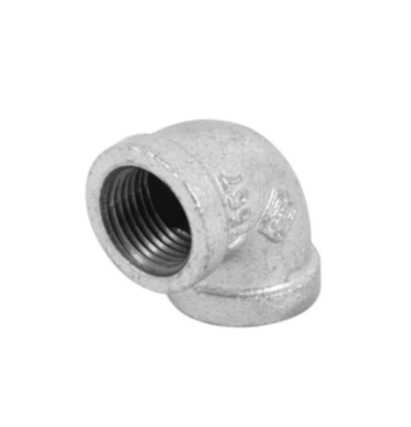 Codo 90°, acero galvanizado, 1/2' - CG-501 / 47557