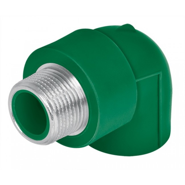 Codo 90° de PPR, 3/4', 25mm, macho - CV-512 / 49856