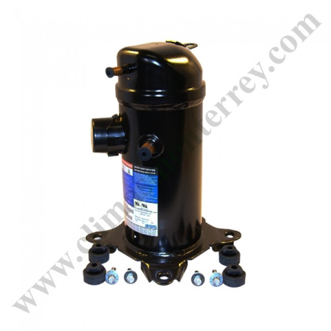 Compresor Scroll Tech R-22,para A/C,3 Ton. Capacidad 38,000 BTU/h, Danfoss HRM038U1LP6 - 120U0931