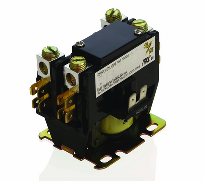 Contactor 1.5 Polos, 30 Amps, Coil 120 V, Resistencia Amps 40 - Se2728M