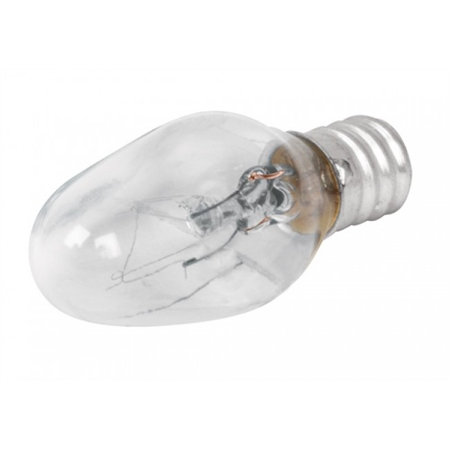 Focos incandescentes transparentes,base E12,7.5watts, 50pzas - FI-50T / 46823