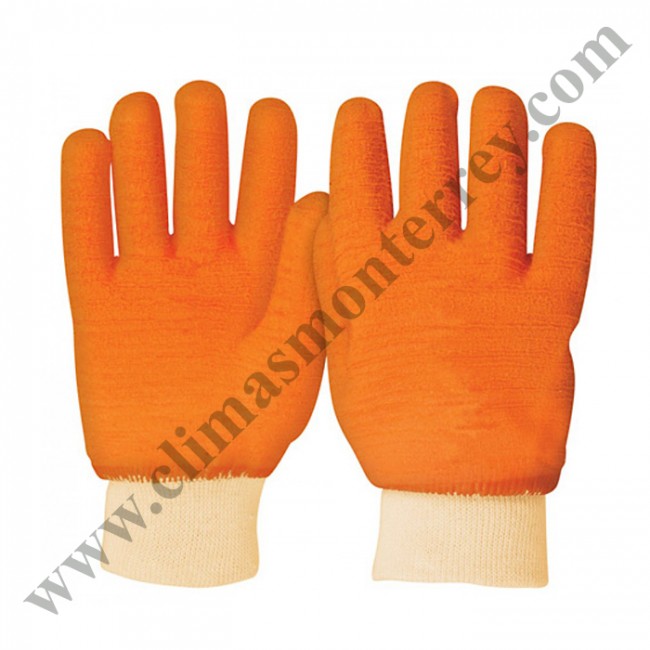 Guantes de algodón recubrimiento total de latex, unitalla - GU-HULE / 14248