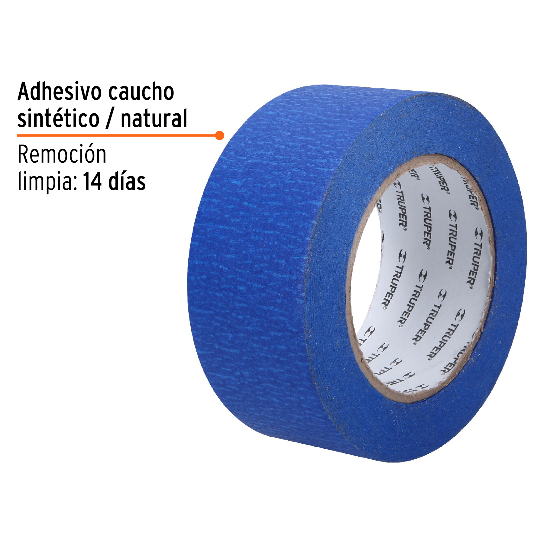 Masking tape, 2' x 50 m, azul - MSK-2A / 12624