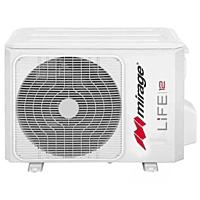 Set MiniSplit Mirage Life 12 PLUS 1 Ton, 110V, Frio/Calor - SETCLC120T