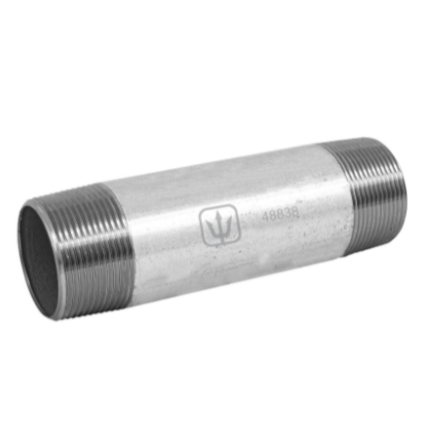 Niple, acero galvanizado, 1-1/2 x 6', cedula 40 - CG-439 / 48838