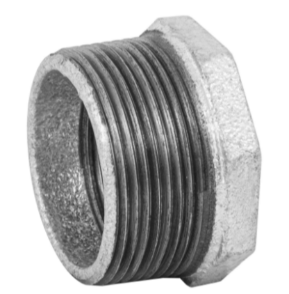 Reducción bushing, acero galvanizado, 1-1/2 x 1-1/4' - CG-240 / 48780