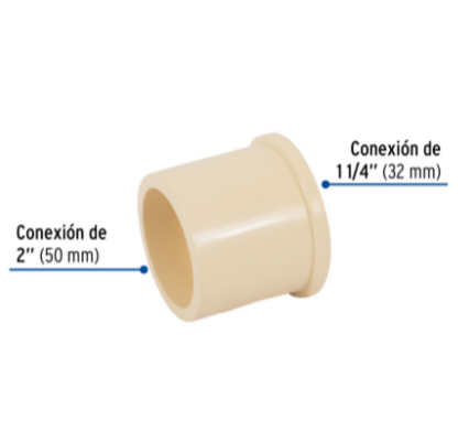 Reducción Bushing CPVC 2' x 1-1/4' - CPVC-242 / 48946