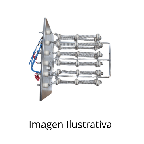 Banco De Resistencias, Prototipo Equipo, 3 Kw, 1 Etapa, 220V, Trifasico, 7.88 Amp, 10239BTU