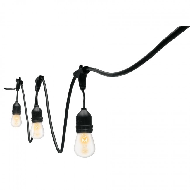 Serie de 12 luces incandescentes para exterior, 7.3 m - SL-7I / 49994