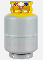 Tanque Para Recuperadora De Gas 50 Lb/400Lbs. Con Val. Flotadora Yellow Jacket - 95013