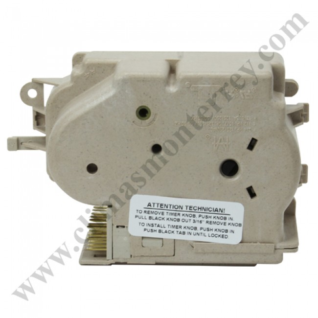 Timer Emerson Delta, 3/4Hp 125-250Vac / 1/2Hp 15-7.5A 125-250Vac / 13-6.5A 125-250V, 50-60Hz - 3953146