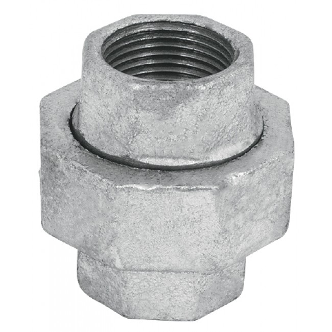 Tuerca unión, acero galvanizado, 1-1/4' - CG-974 / 48771