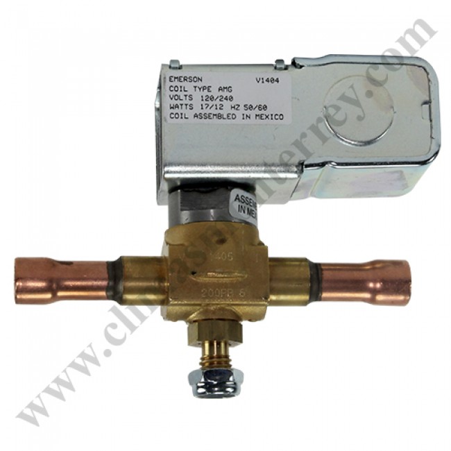 Valvula De Solenoide Emerson Serie 200Rb, Para 1/2, Conexion Soldable - 200Rb6T4T