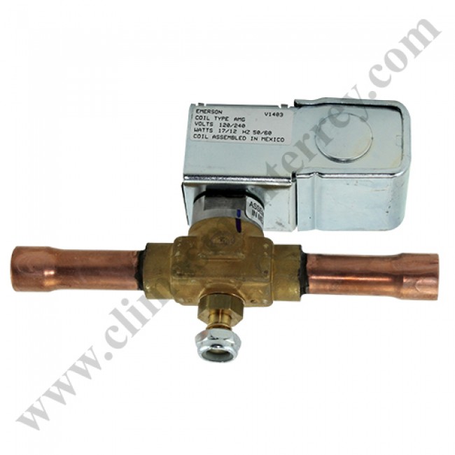 Valvula De Solenoide Emerson Serie 200Rb, Para 5/8, Conexion Soldable - 200Rb6T5T